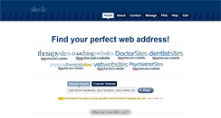 Desktop Screenshot of professionalsitesllc.com