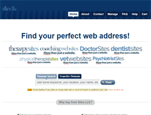 Tablet Screenshot of professionalsitesllc.com